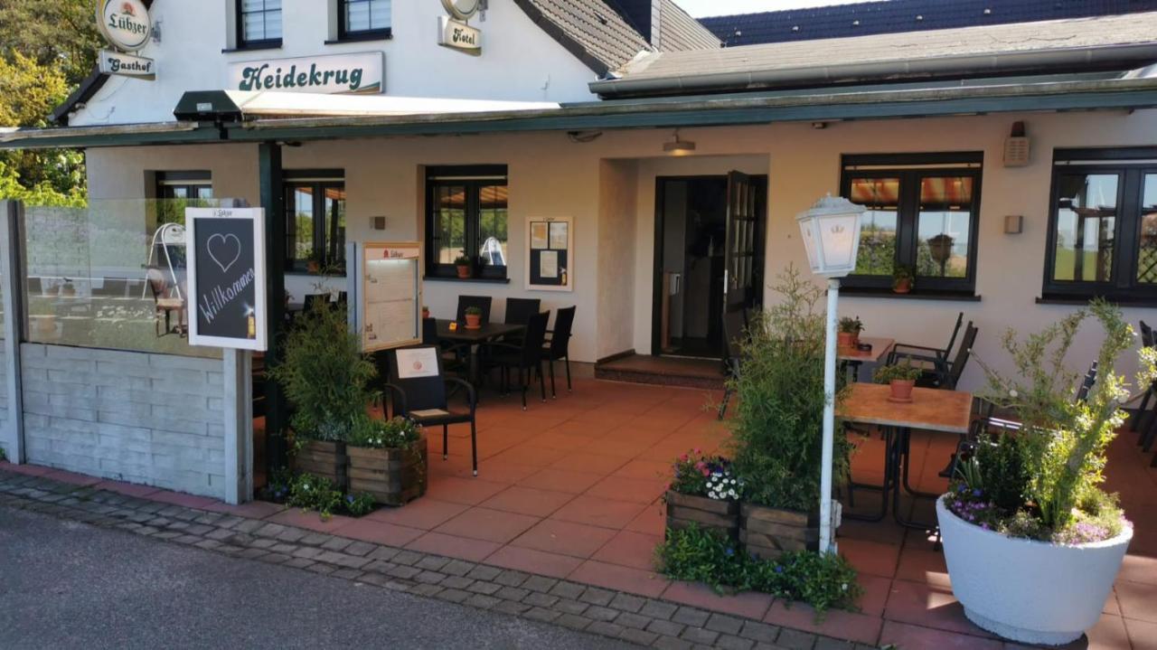 Gasthof & Hotel Heidekrug Plau am See Exterior foto